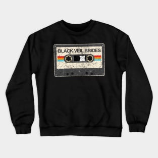 Black Veil Brides kurniamarga vintage cassette tape Crewneck Sweatshirt